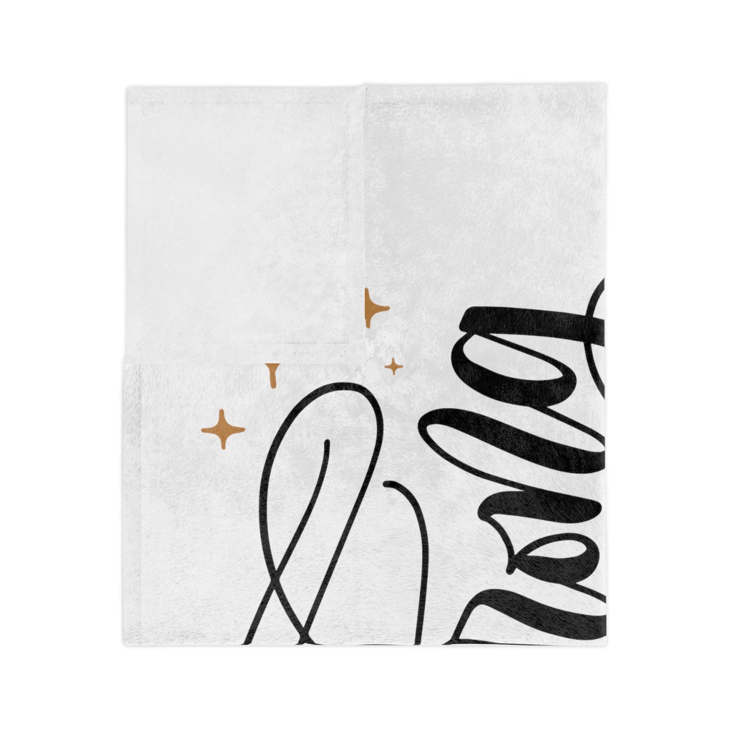 Be strong & courageous - Velveteen Blanket - howjoyfulshop