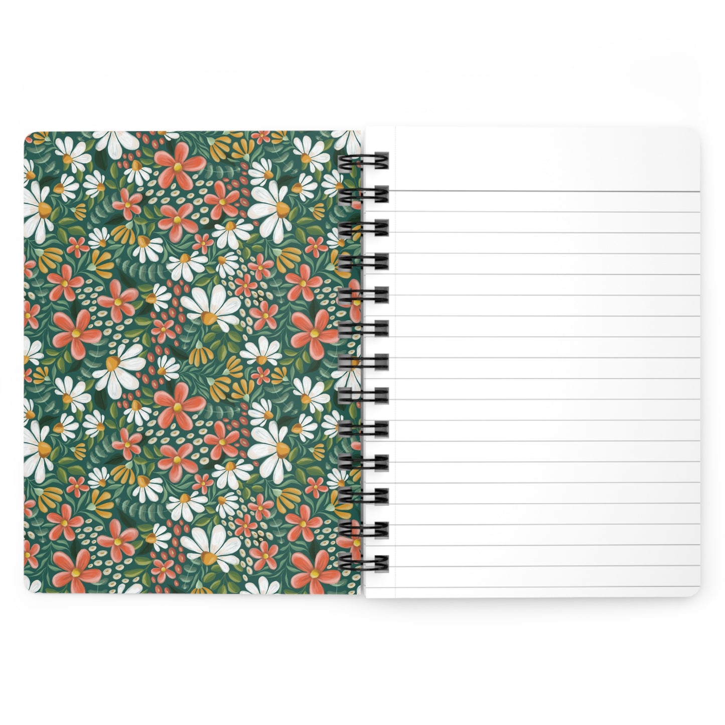 Cosmo Petals - Spiral Bound Journal - howjoyfulshop