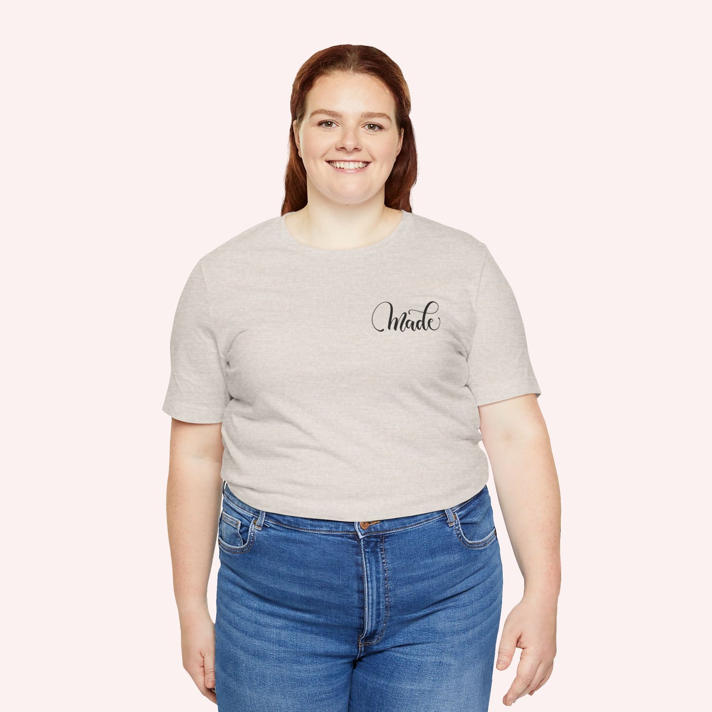 Fearfully and Wonderfully made - Unisex Jersey Short Sleeve Tee