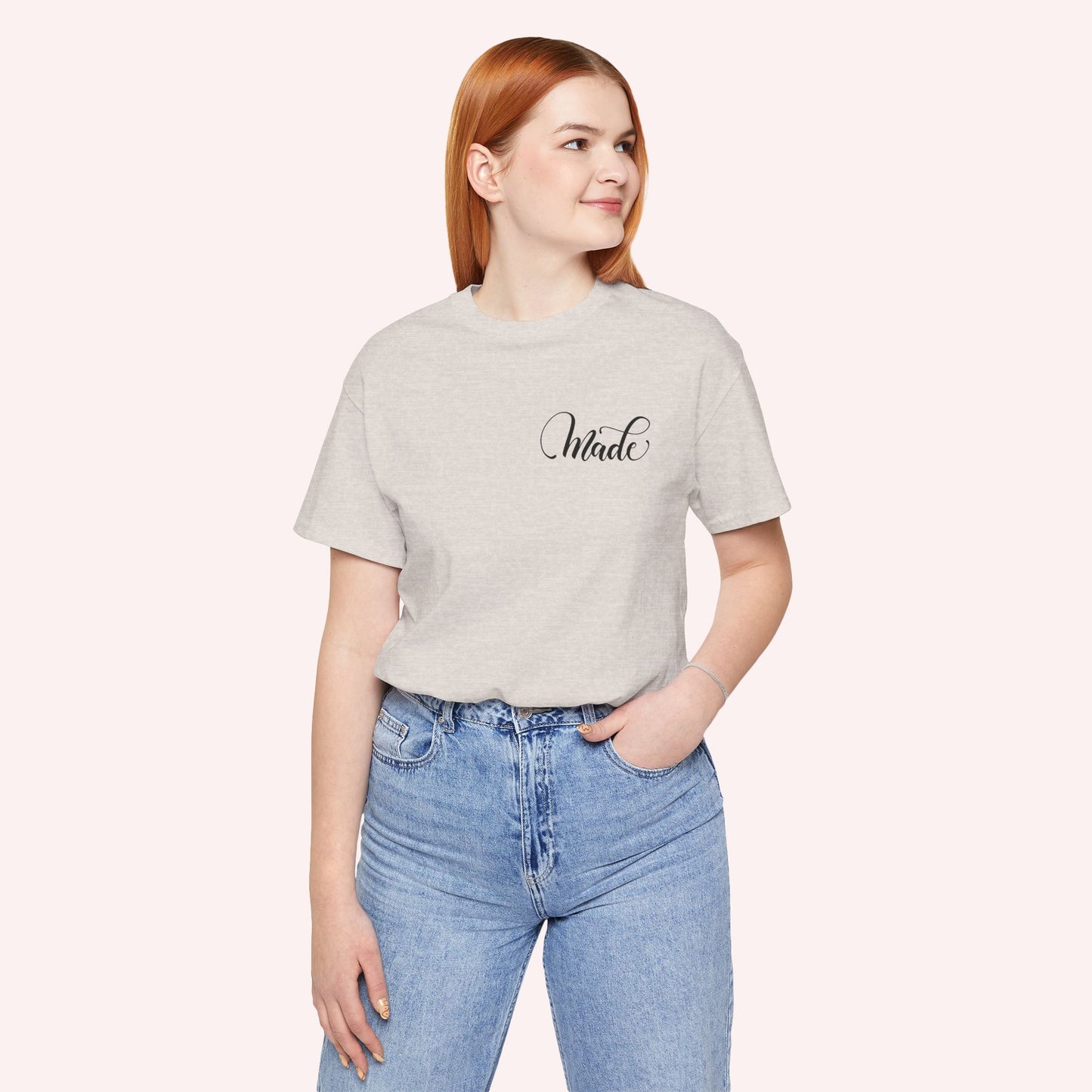 Fearfully and Wonderfully made - Unisex Jersey Short Sleeve Tee