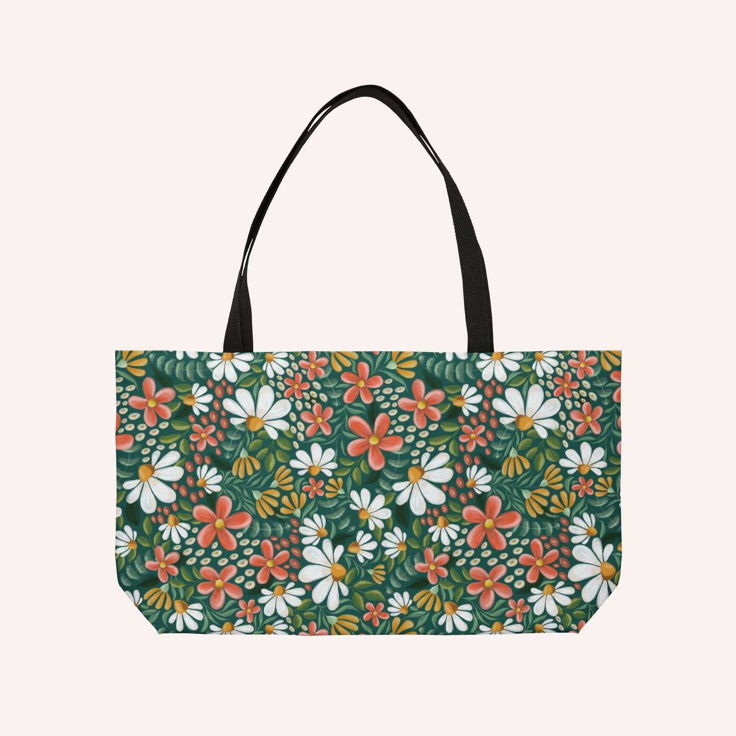 Cosmo Petals - Weekender Tote Bag - howjoyfulshop