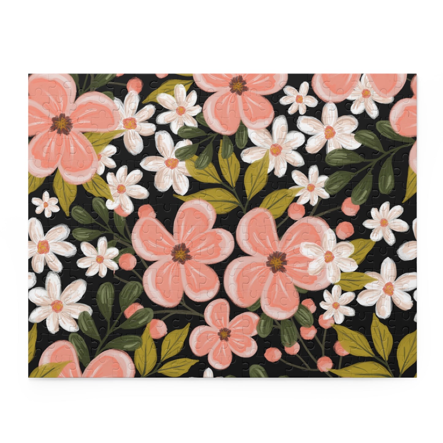 Pink Wildflower - Puzzle - howjoyfulshop