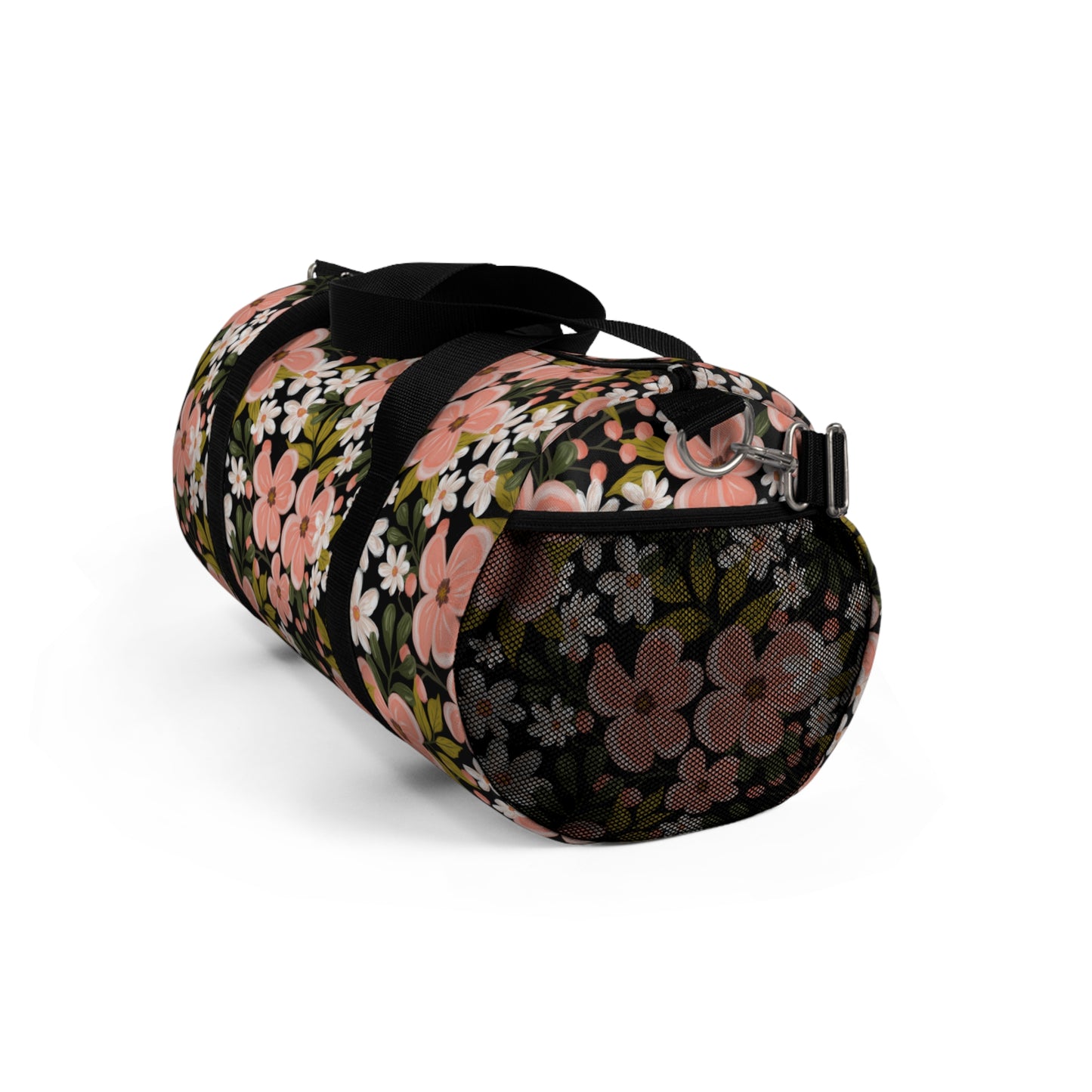 Pink Wildflower - Duffel Bag - howjoyfulshop