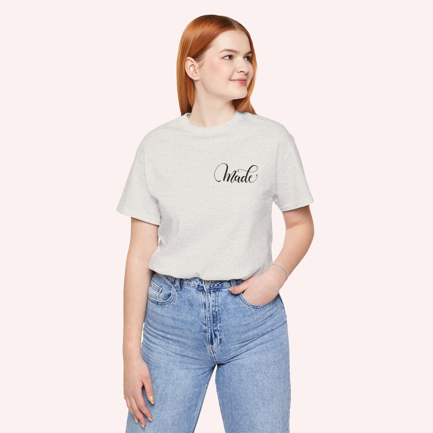 Fearfully and Wonderfully made - Unisex Jersey Short Sleeve Tee