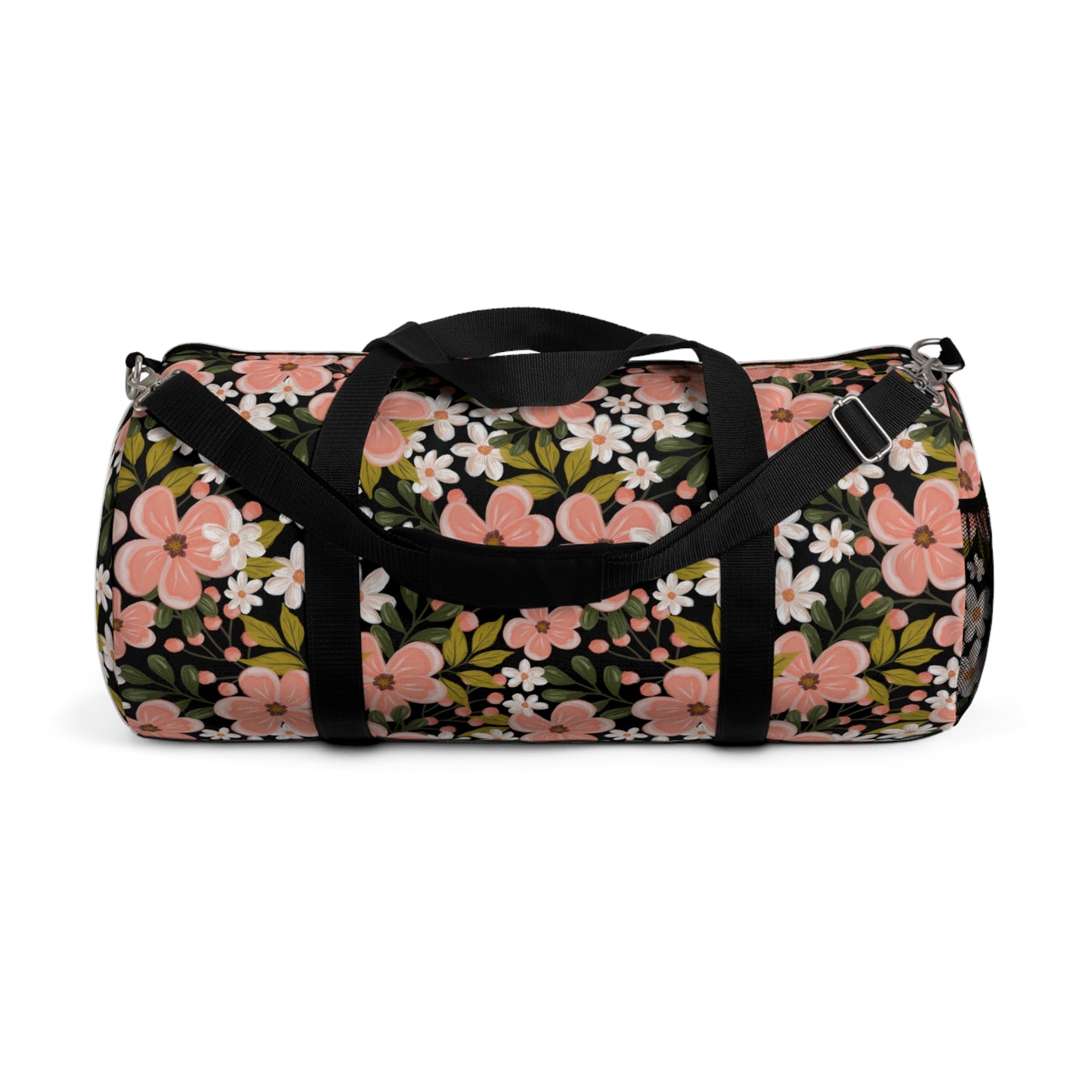 Pink Wildflower - Duffel Bag - howjoyfulshop