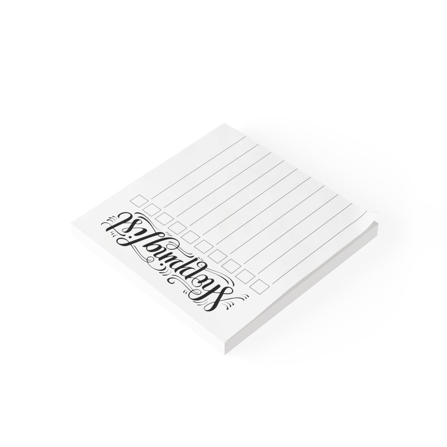 Shopping List - Post-it® Note Pad - howjoyfulshop