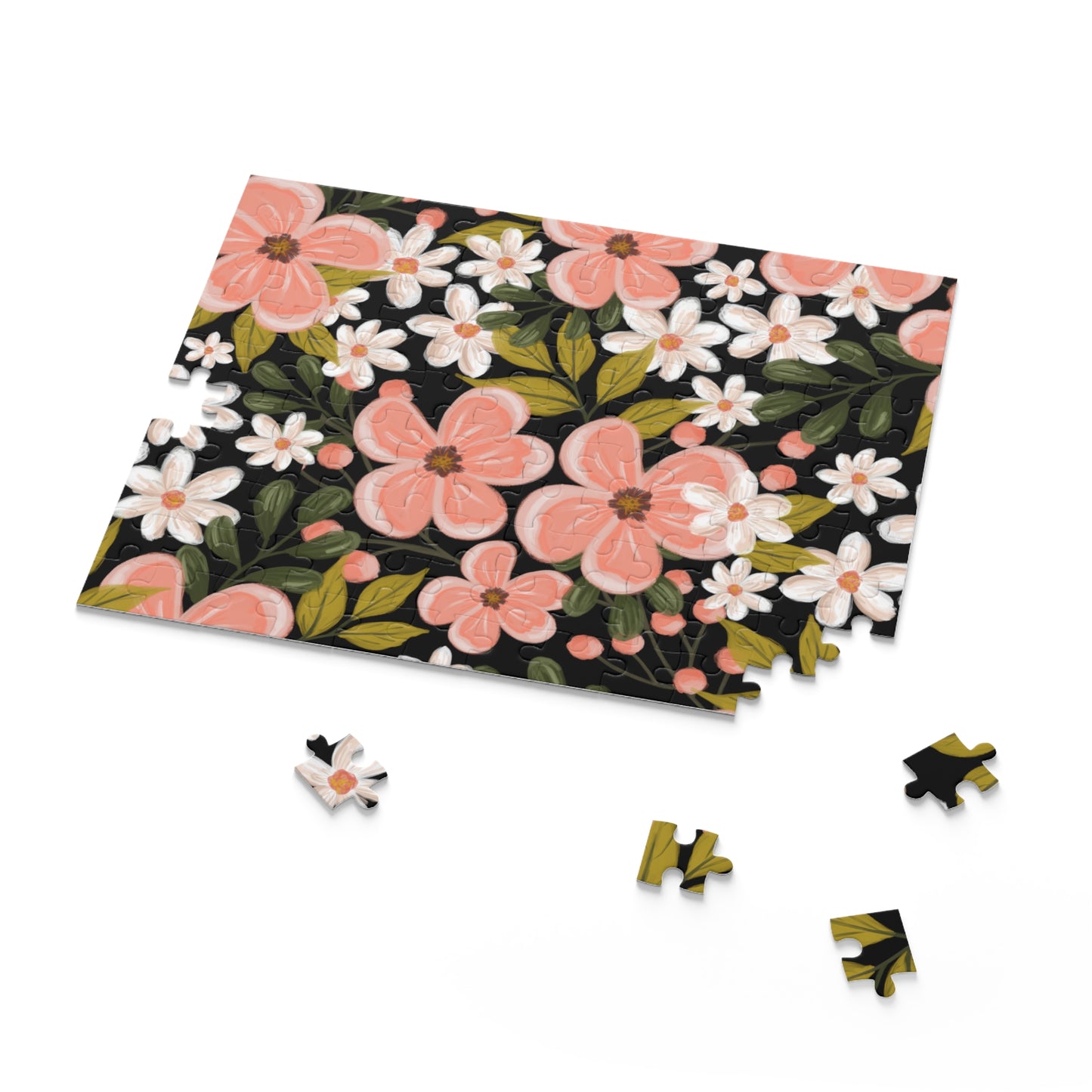 Pink Wildflower - Puzzle - howjoyfulshop