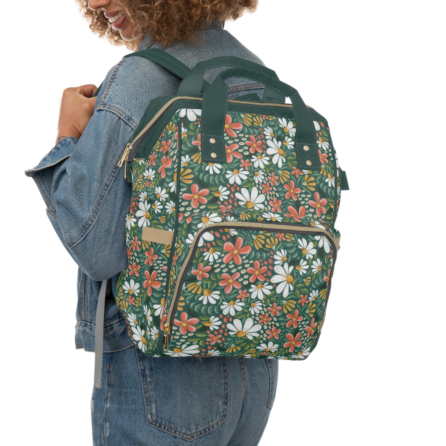 Cosmo Petals - Backpack / Diaper Bag - howjoyfulshop