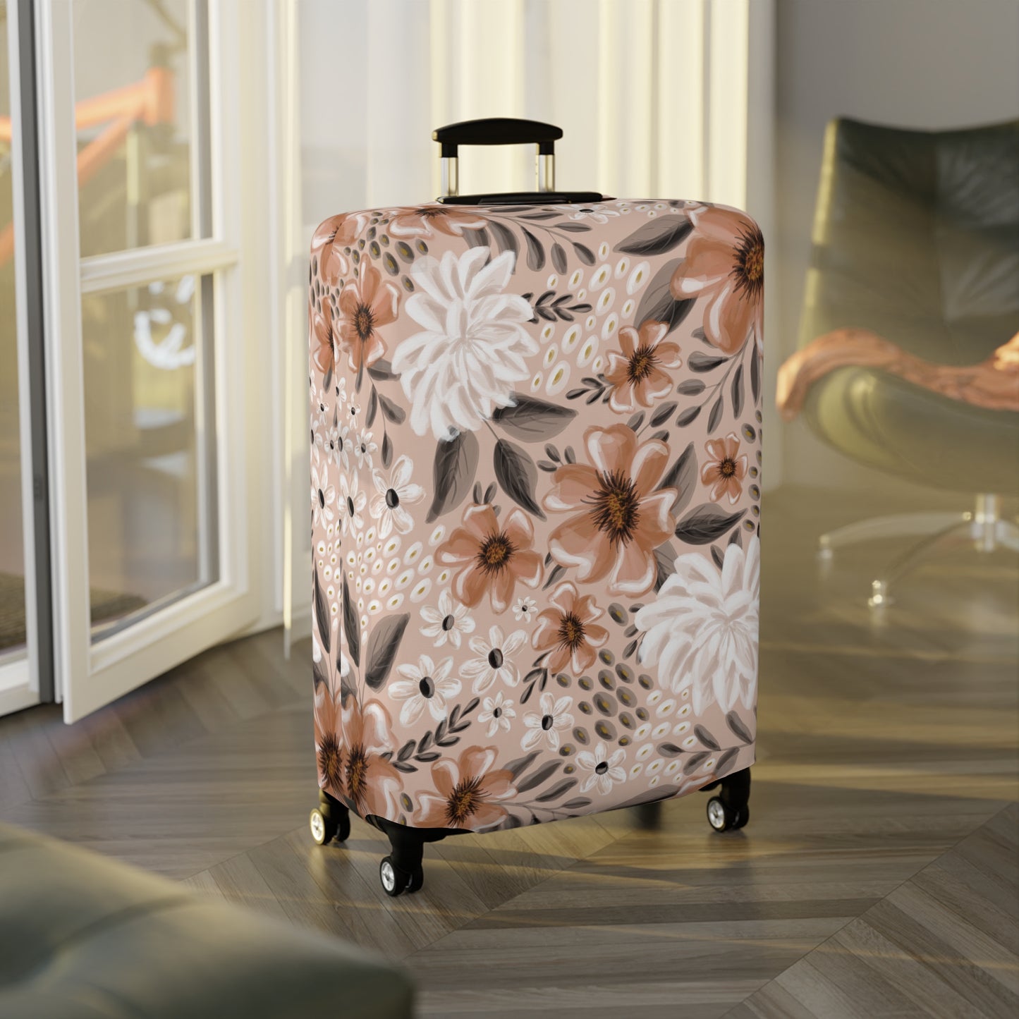 Classic Garden - Luggage Cover - howjoyfulshop