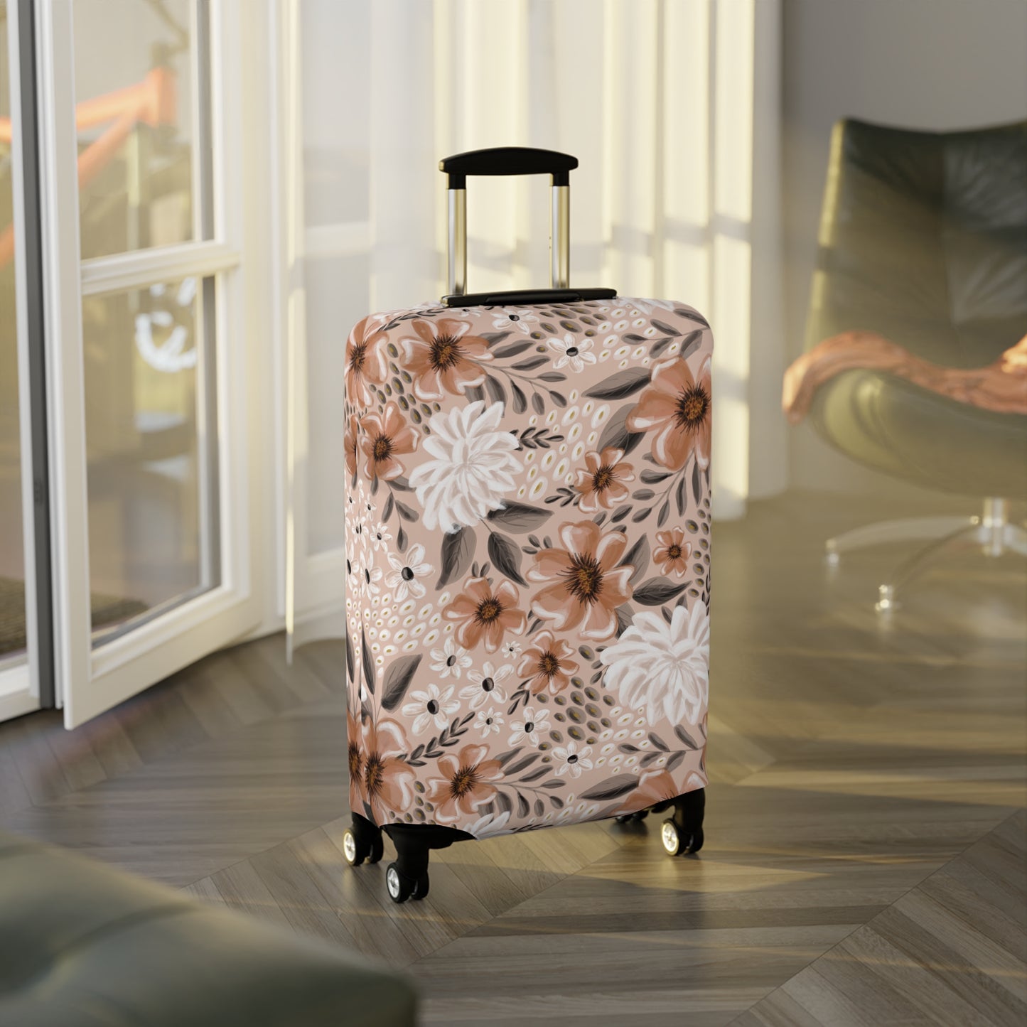 Classic Garden - Luggage Cover - howjoyfulshop