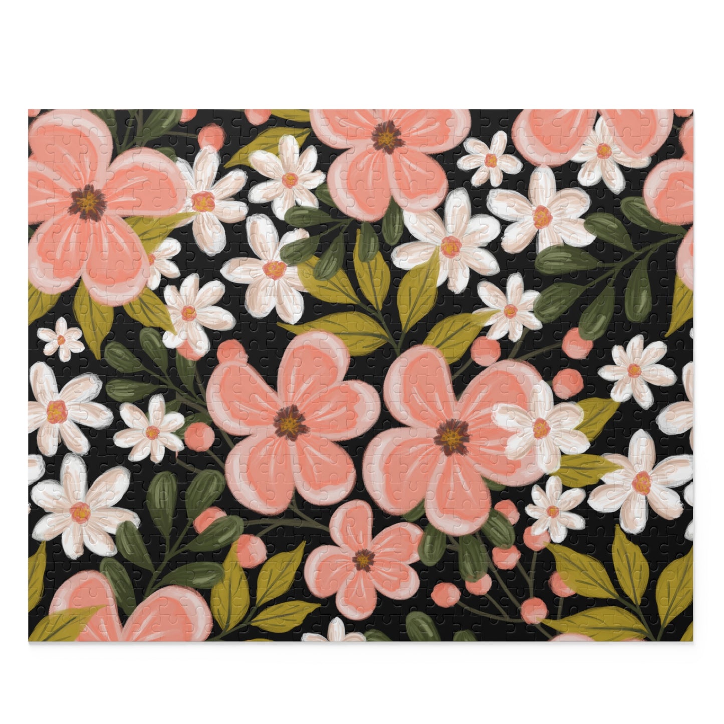 Pink Wildflower - Puzzle - howjoyfulshop