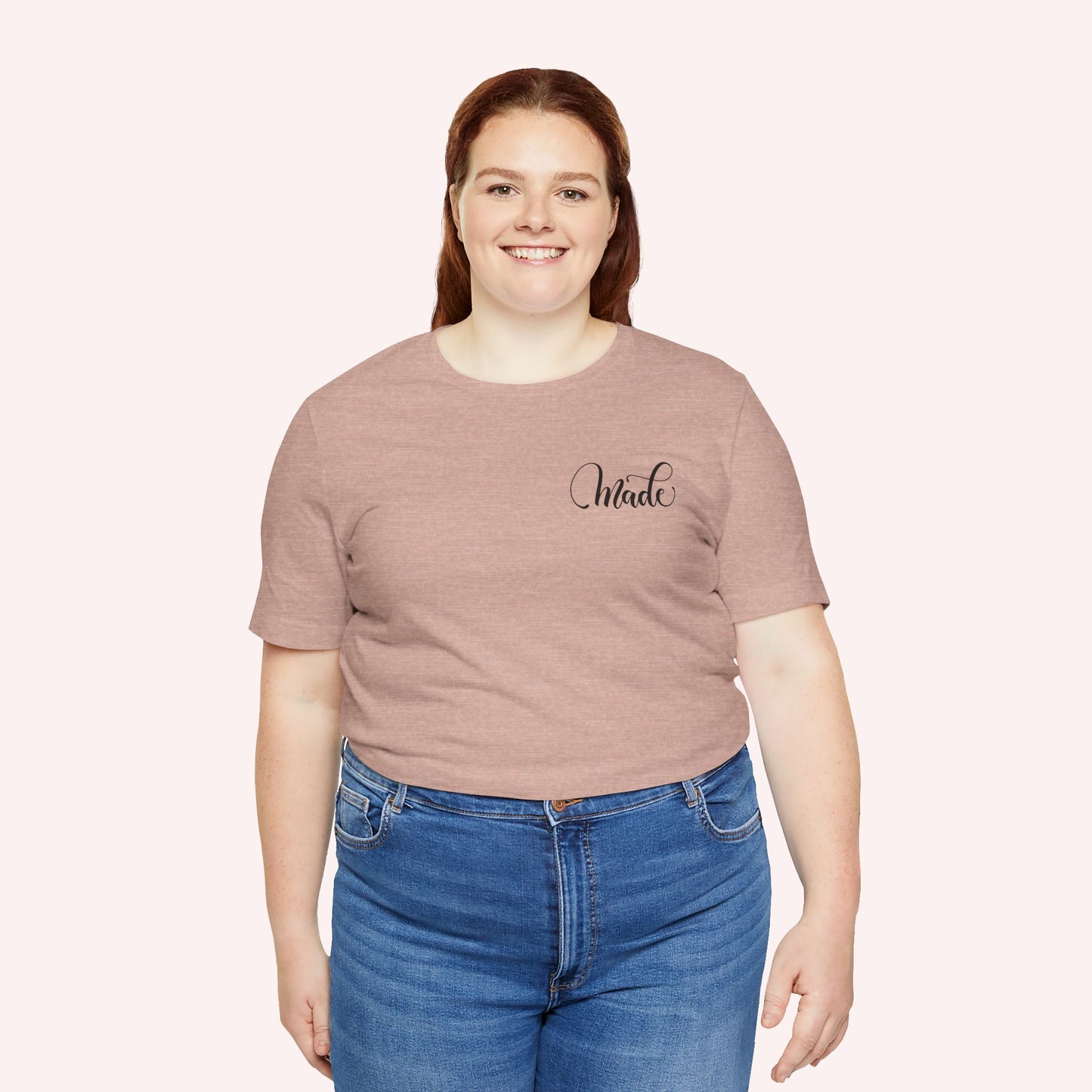 Fearfully and Wonderfully made - Unisex Jersey Short Sleeve Tee