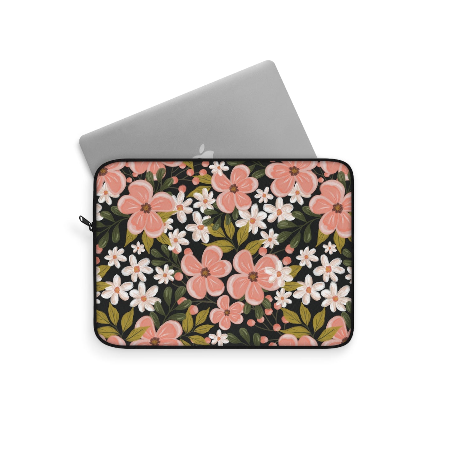 Pink Wildflower - Laptop Sleeve - howjoyfulshop