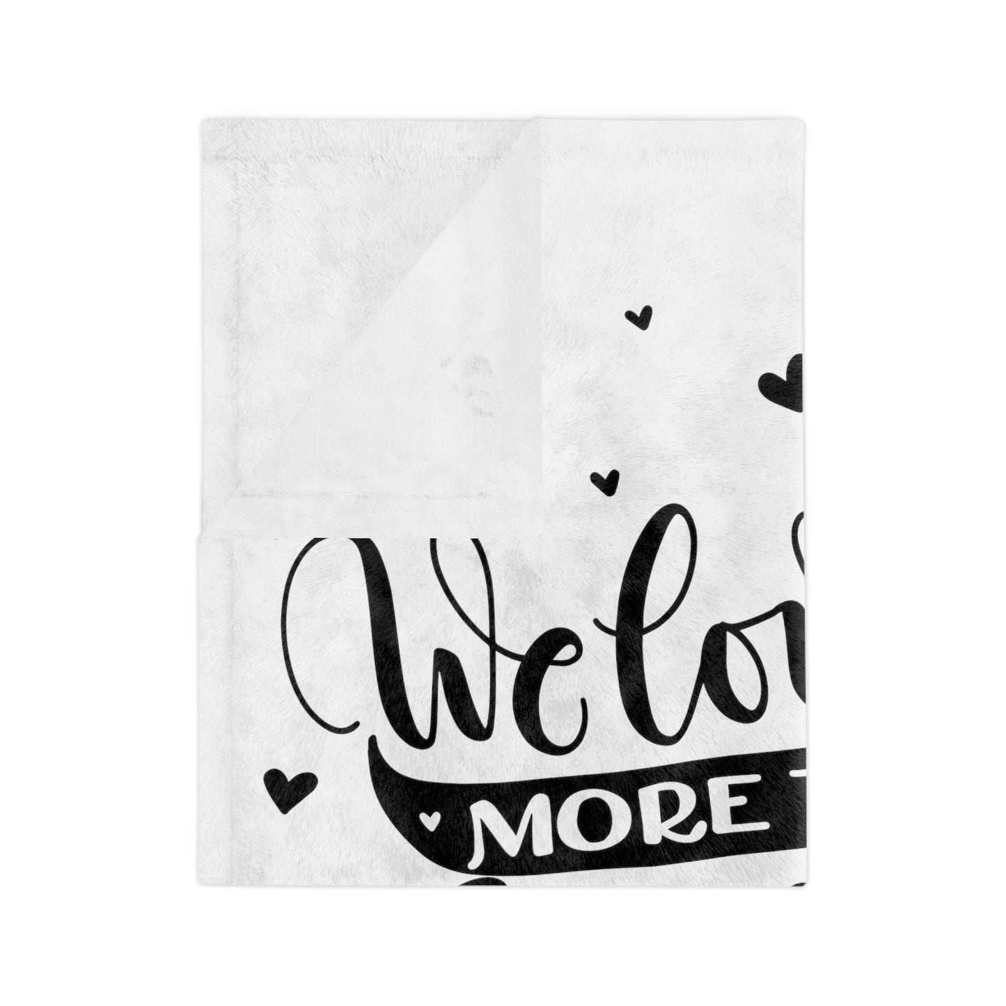 We love you more than you will ever know - Velveteen Blanket - howjoyfulshop