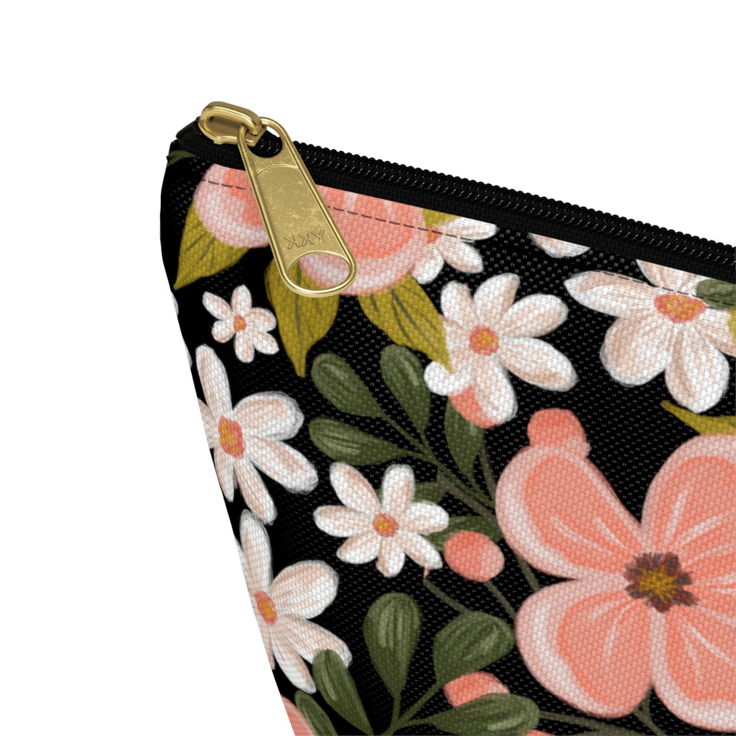 Pink Wildflower - T-bottom Pouch - howjoyfulshop