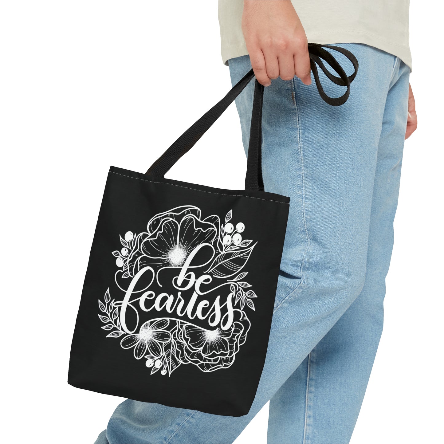 Be fearless - Affirmation Tote Bag - howjoyfulshop