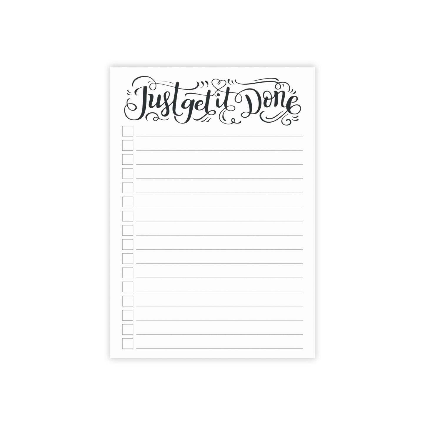 Just Get it Done List - Post-it® Note Pad - howjoyfulshop