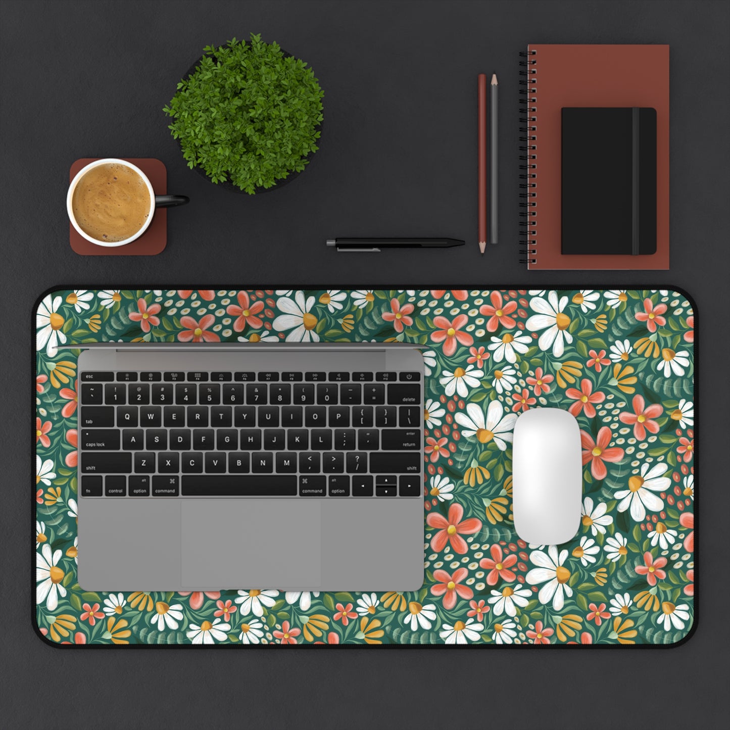 Cosmo Petals - Desk Mat - howjoyfulshop