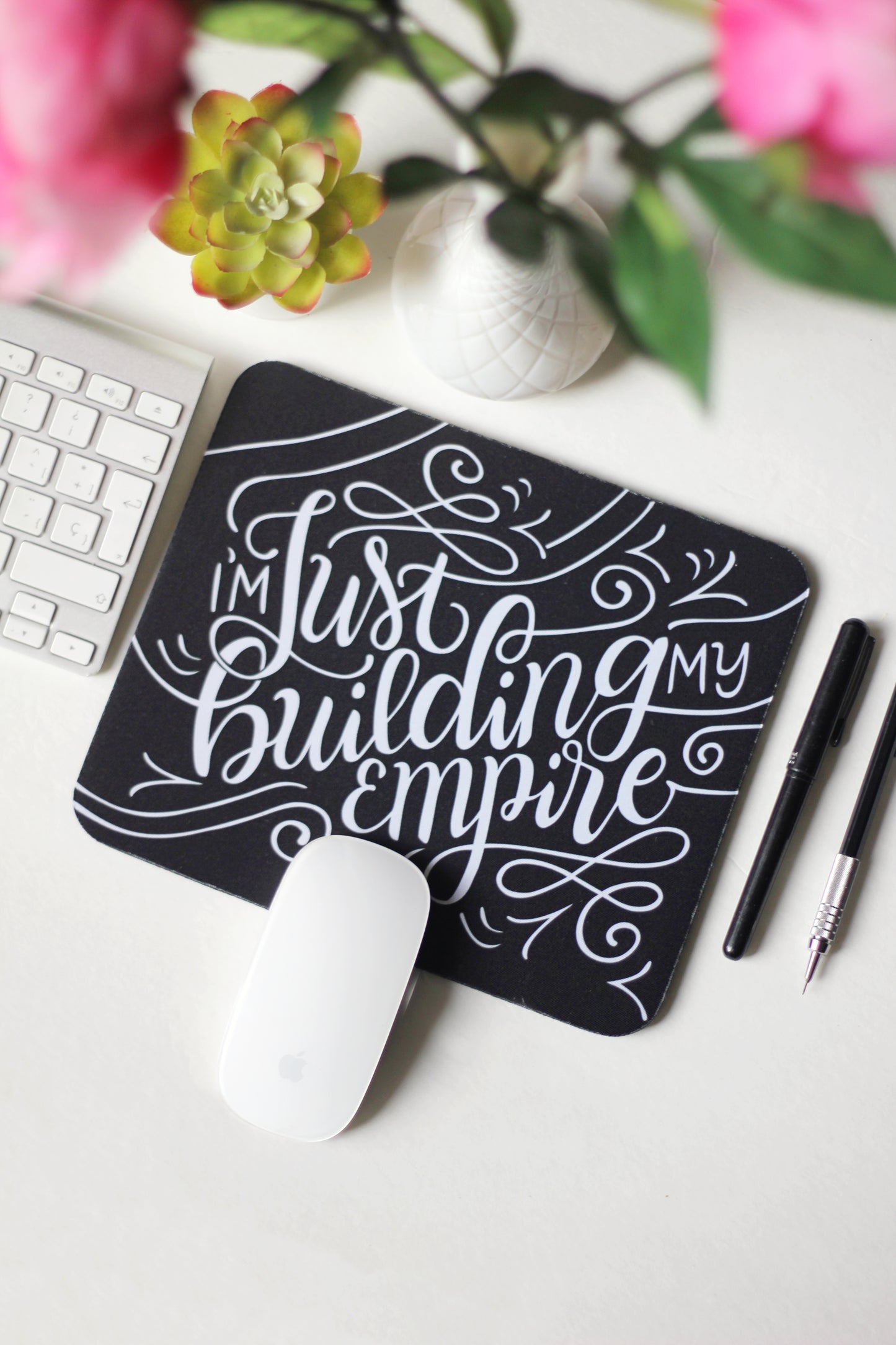 Mousepad - I'm just building my Empire - howjoyfulshop