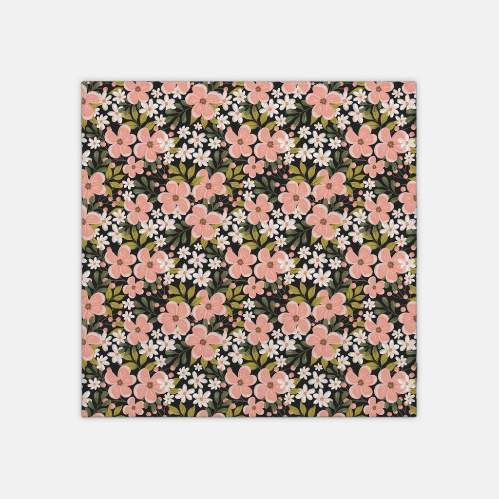Pink Wildflower - Lightweight Swaddle - howjoyfulshop