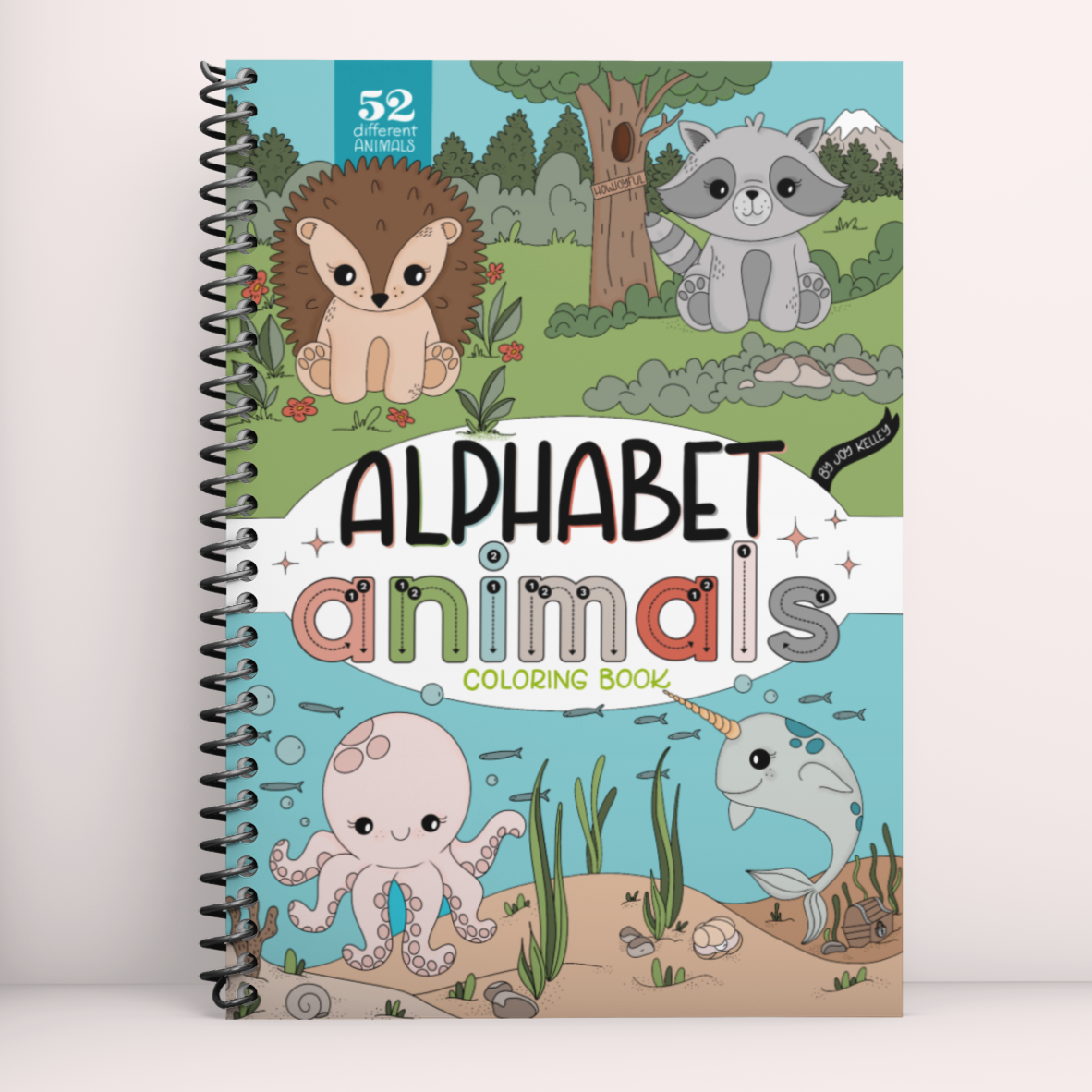 Alphabet Animals Coloring Book for Kids - howjoyfulshop