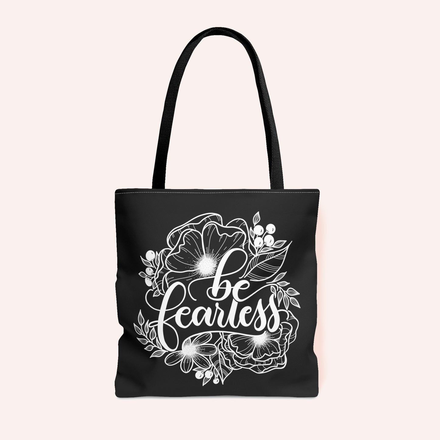 Be fearless - Affirmation Tote Bag - howjoyfulshop