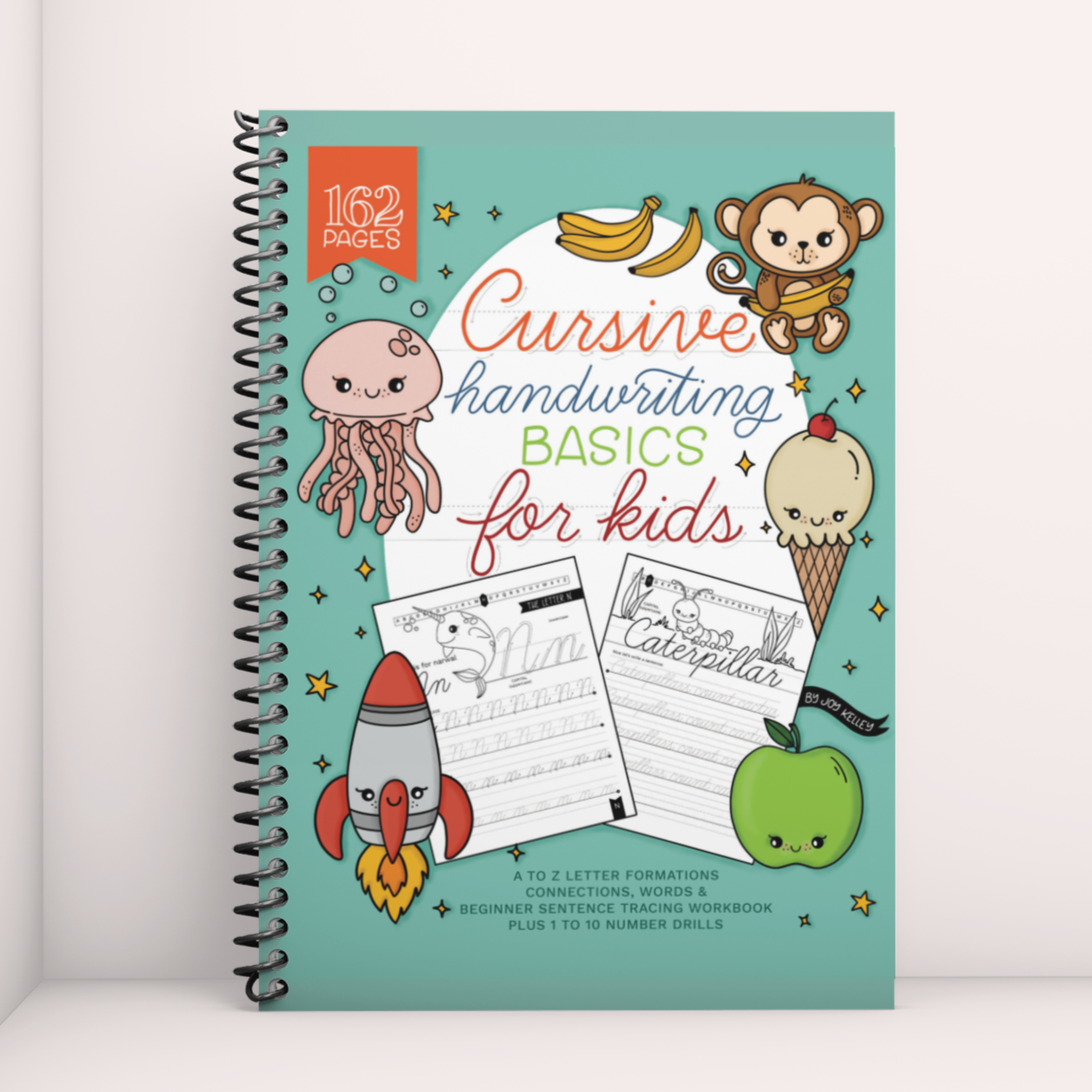 Cursive Handwriting Basics for Kids Workbook - howjoyfulshop