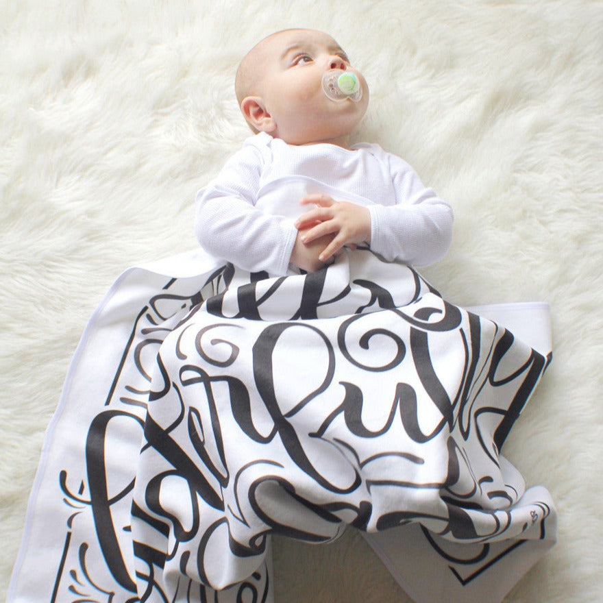 I am fearfully and wonderfully made (PSALM 139:14) - Lightweight Swaddle - howjoyfulshop