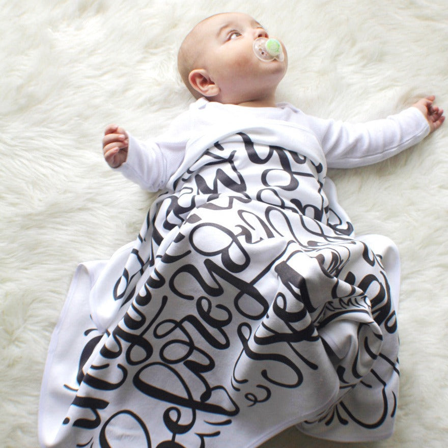 I knew you before I formed you in your mother's womb - Jeremiah 1:5 - Velveteen Blanket - howjoyfulshop