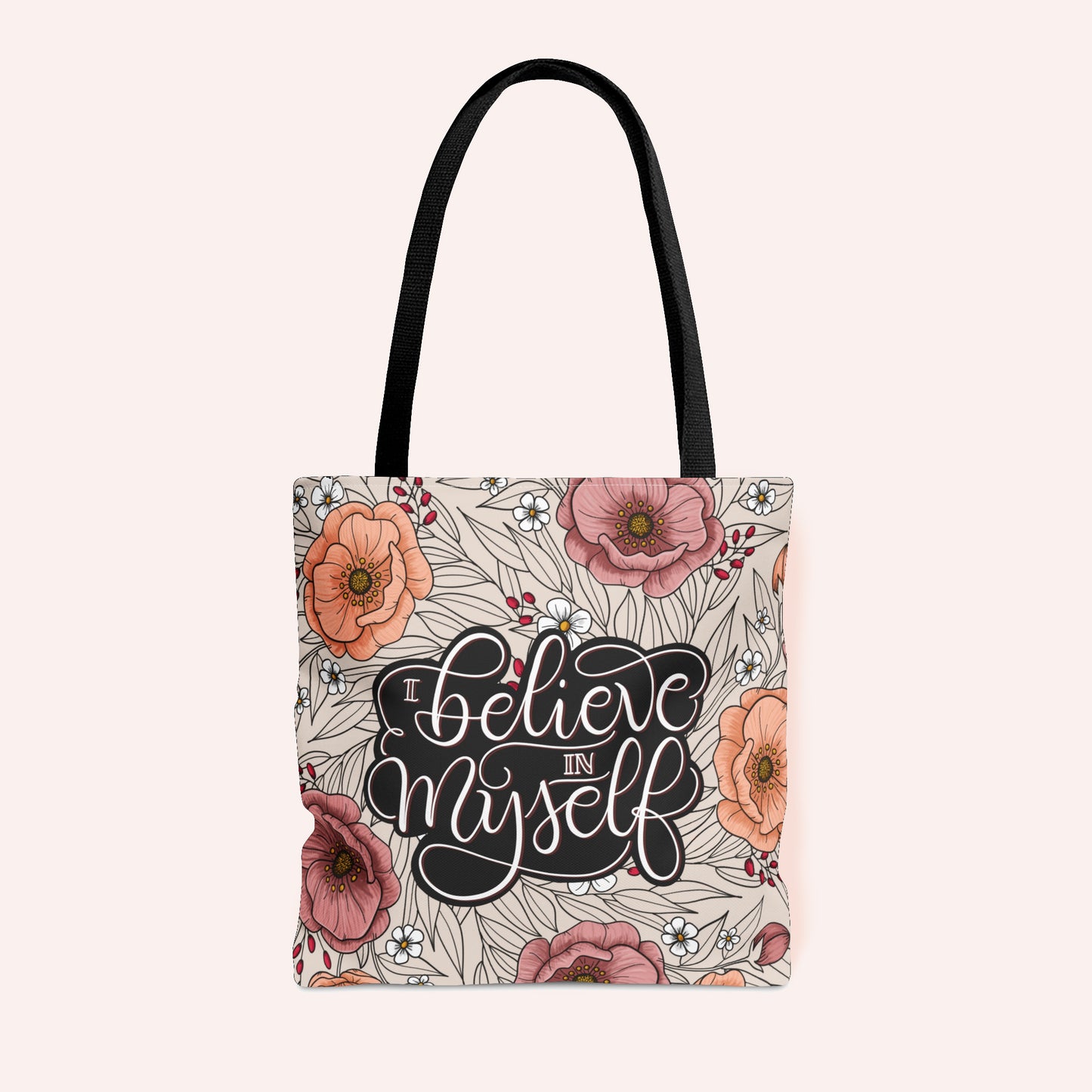 I believe in myself - Affirmation Tote Bag - howjoyfulshop