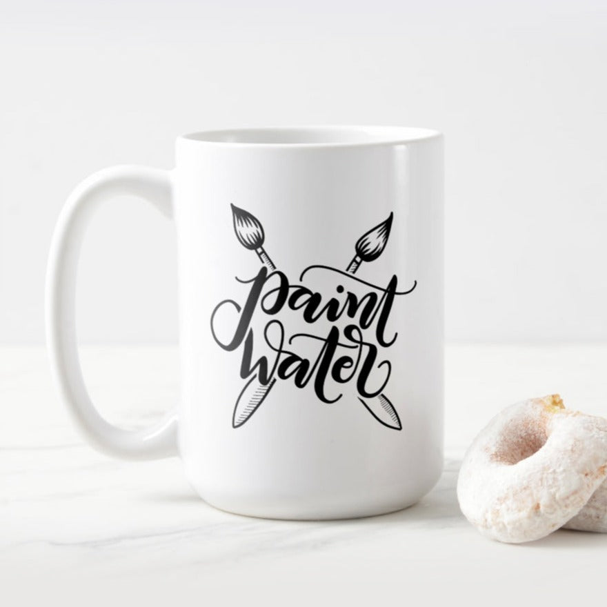 Paint Water - 15oz Mug - howjoyfulshop