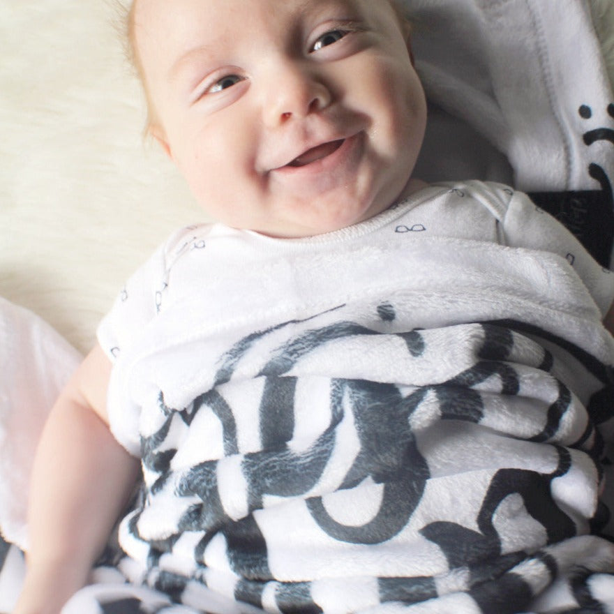 You are our biggest adventure, you are so loved - Sherpa Blanket - howjoyfulshop