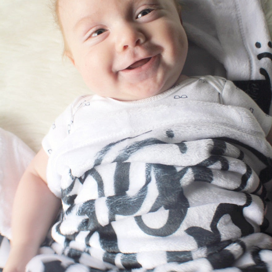 You are our biggest adventure, you are so loved - Velveteen Blanket - howjoyfulshop