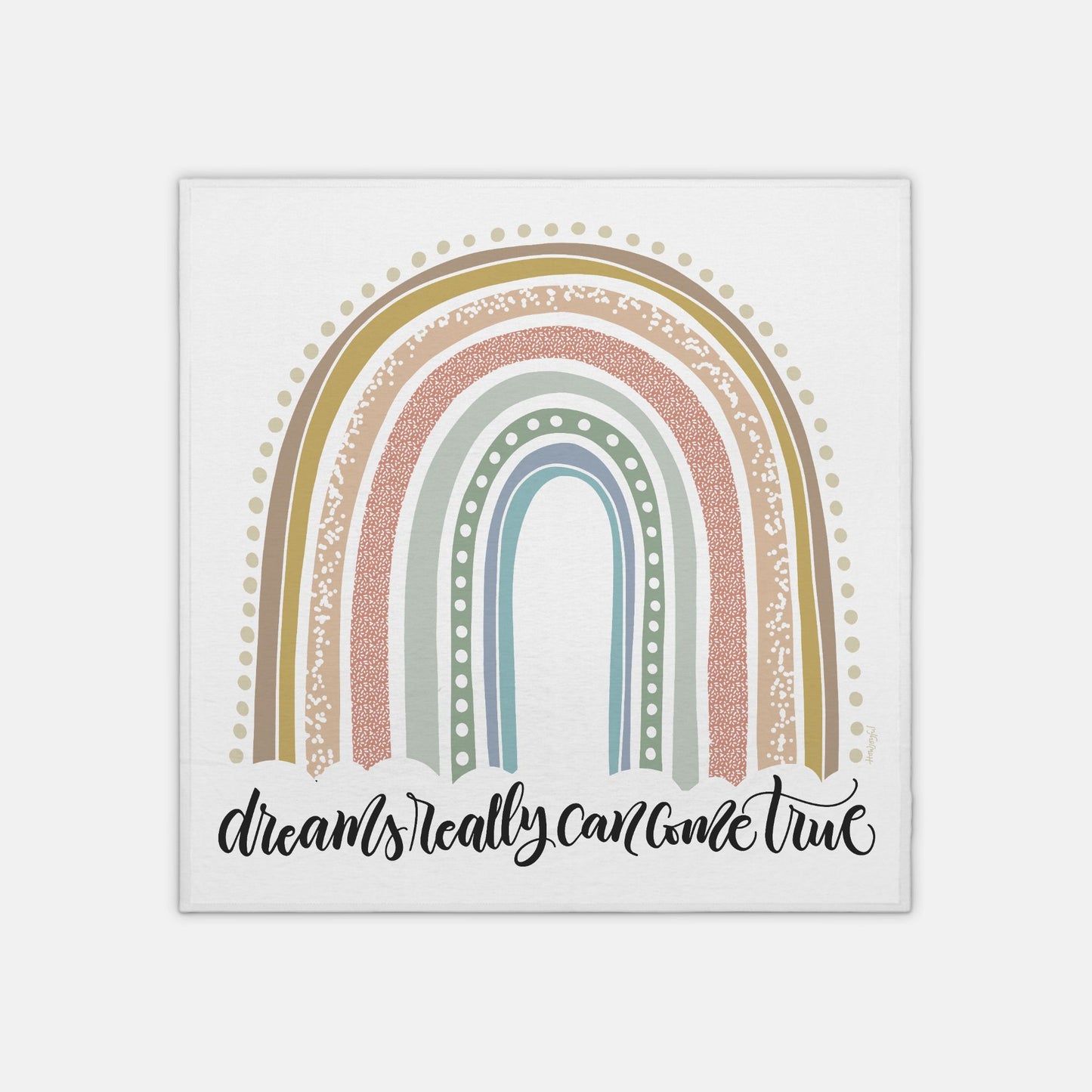 Dreams really do come true - Lightweight Swaddle - howjoyfulshop