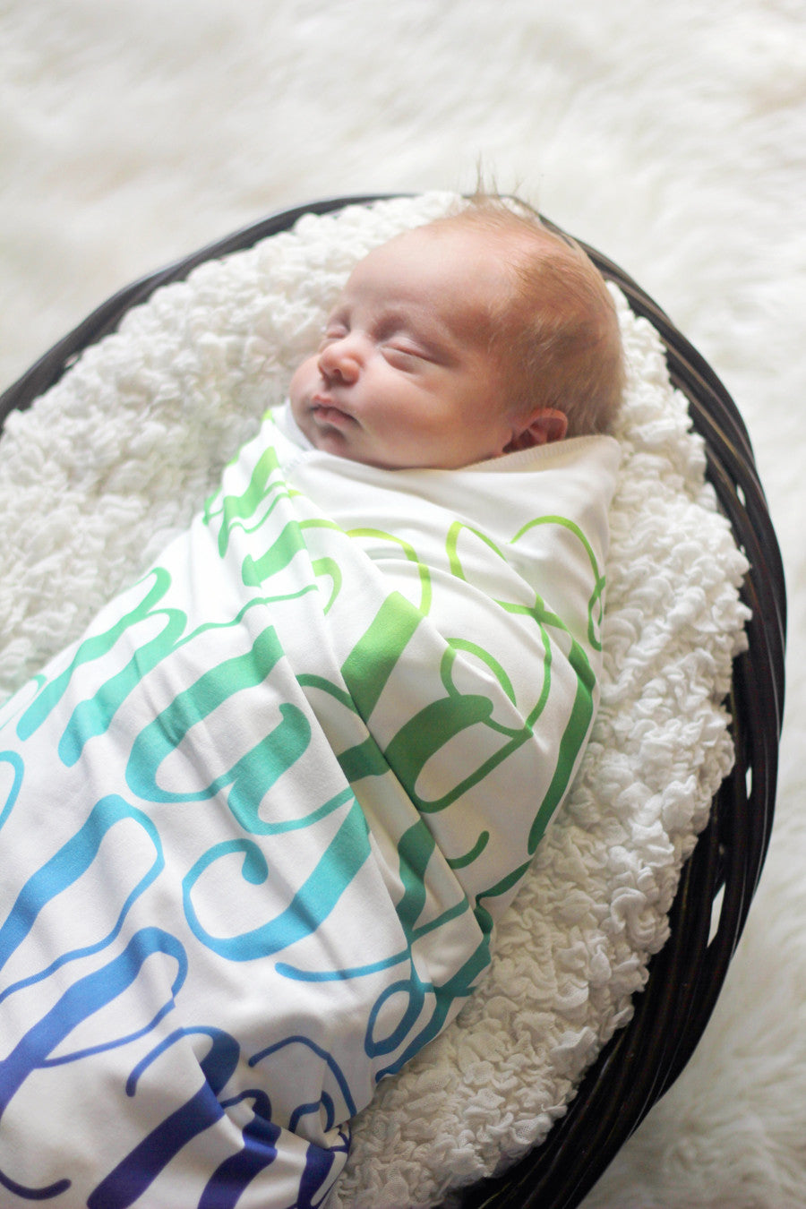 Swaddle - Organic cotton - LAP SIZE - The lord is my shepherd - PSLAM 23 - SALE - howjoyfulshop