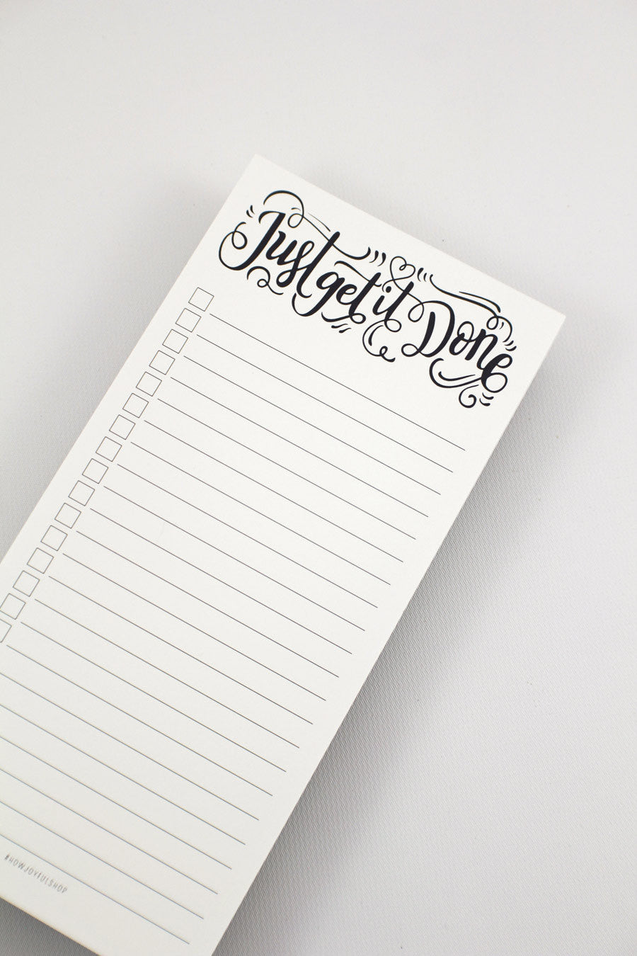 notepad - Just get it done - howjoyfulshop