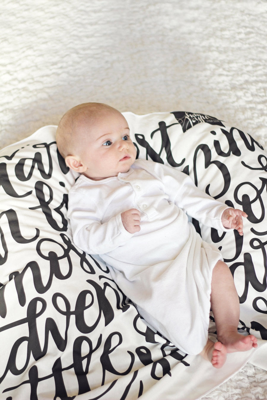 Swaddle - You are our biggest and most amazing adventure - LAP SIZE - SALE - howjoyfulshop