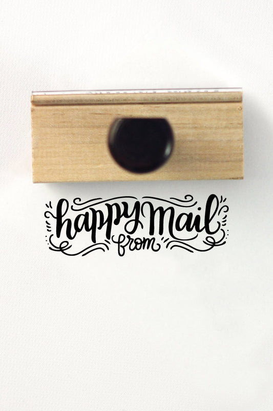 Stamp - Happy mail from - howjoyfulshop