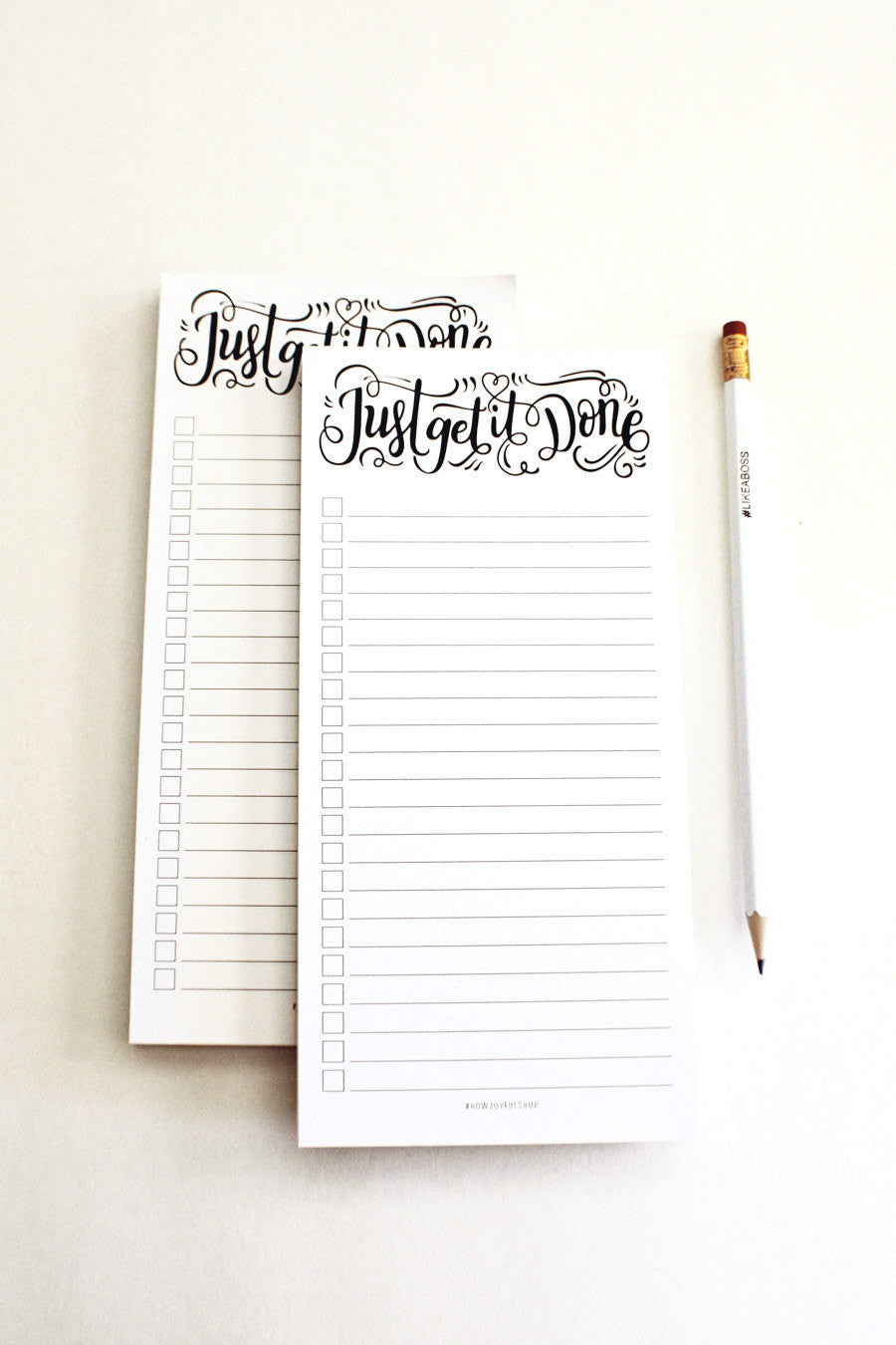 notepad - Just get it done - howjoyfulshop