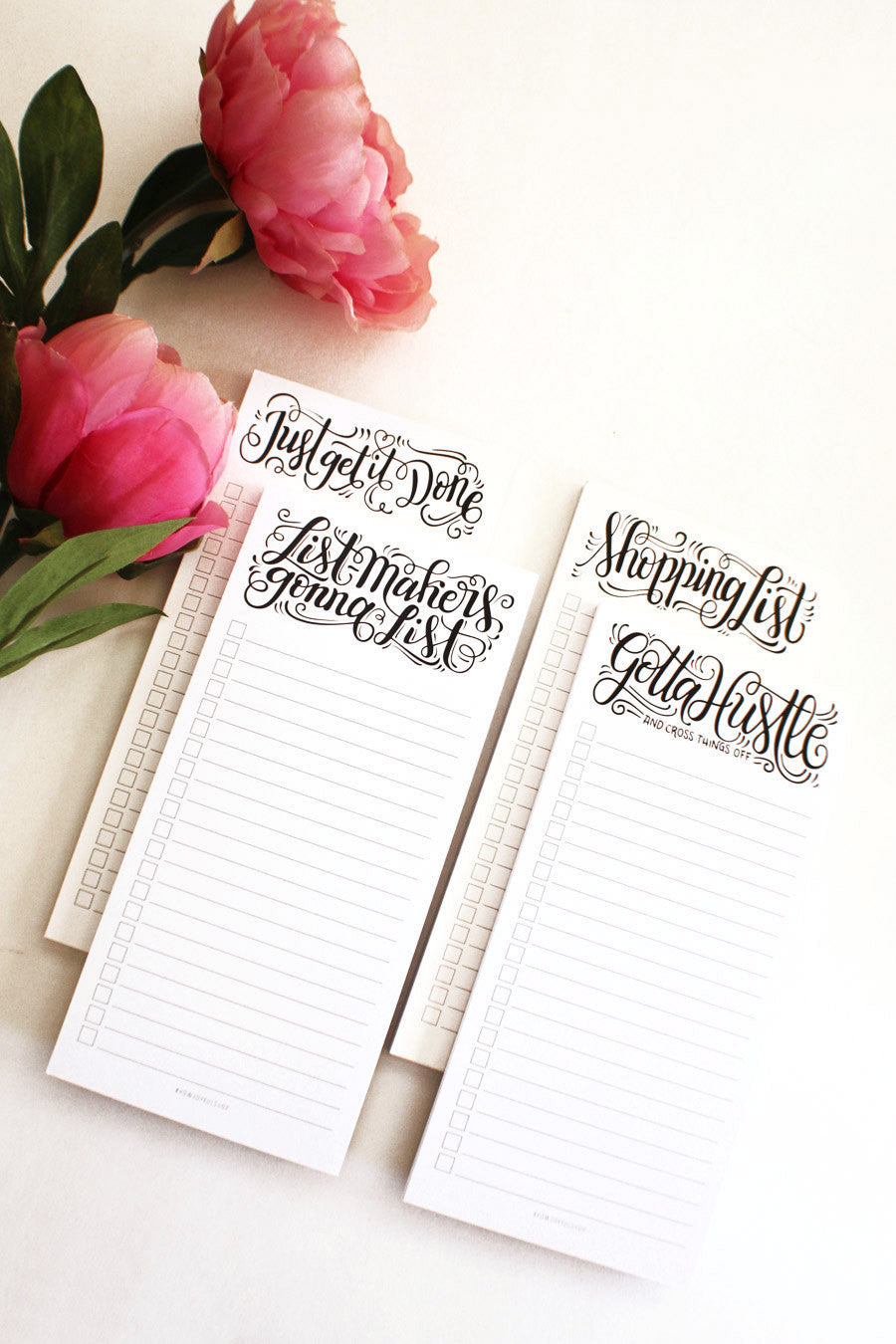 notepad - Gotta hustle, and cross things off - howjoyfulshop