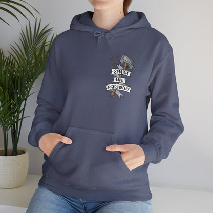 Smash the Patriarchy Hammer Hooded Sweatshirt