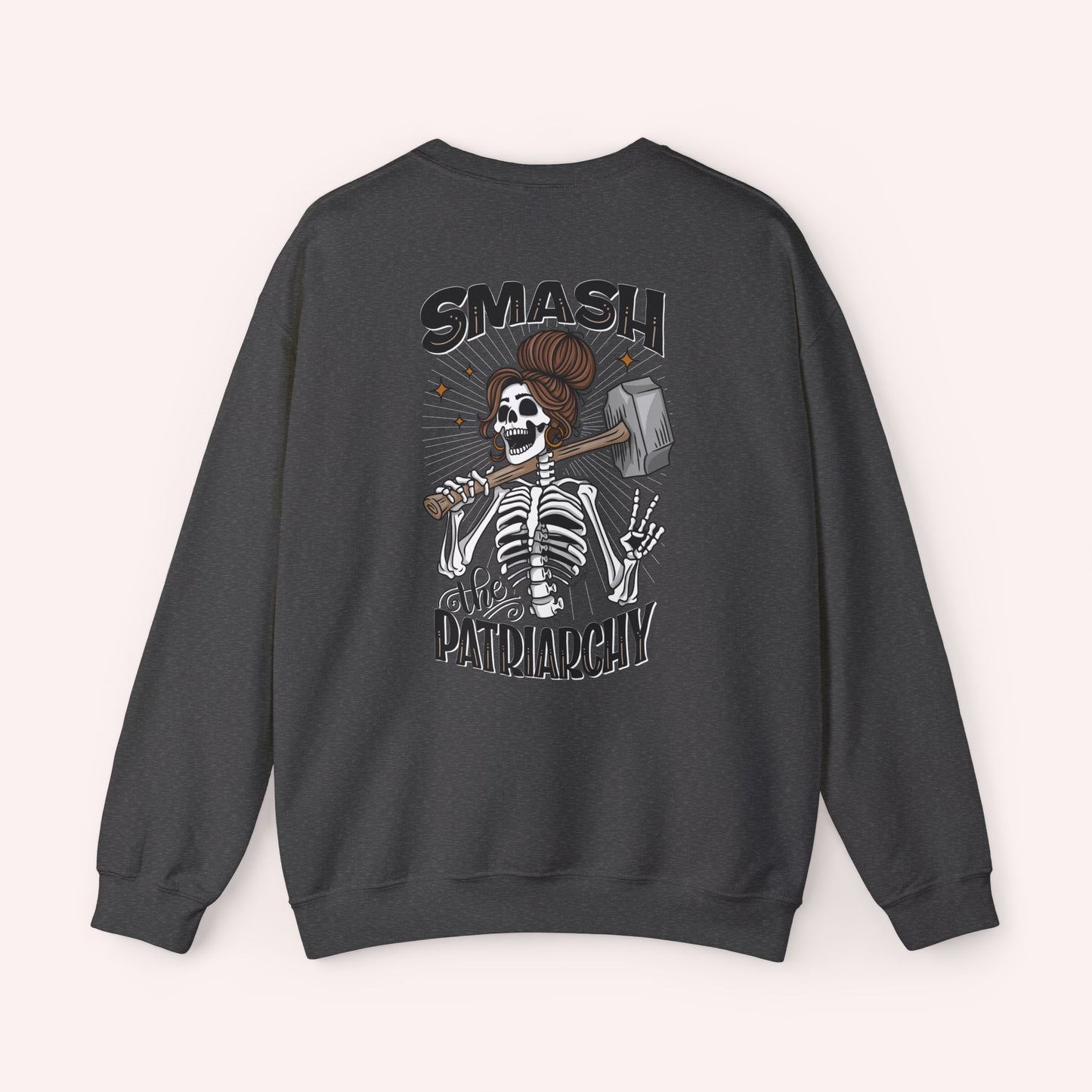 Smash the Patriarchy - Feminist - Unisex Crewneck Sweatshirt