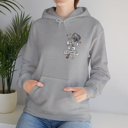 Smash the Patriarchy Hammer Hooded Sweatshirt