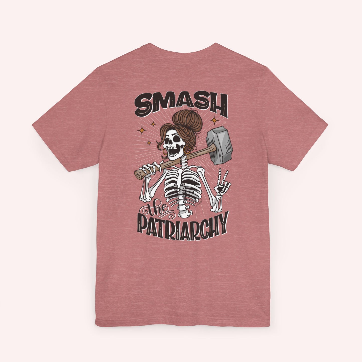 Smash the Patriarchy - Feminist - Woman Empowerment Jersey Tee