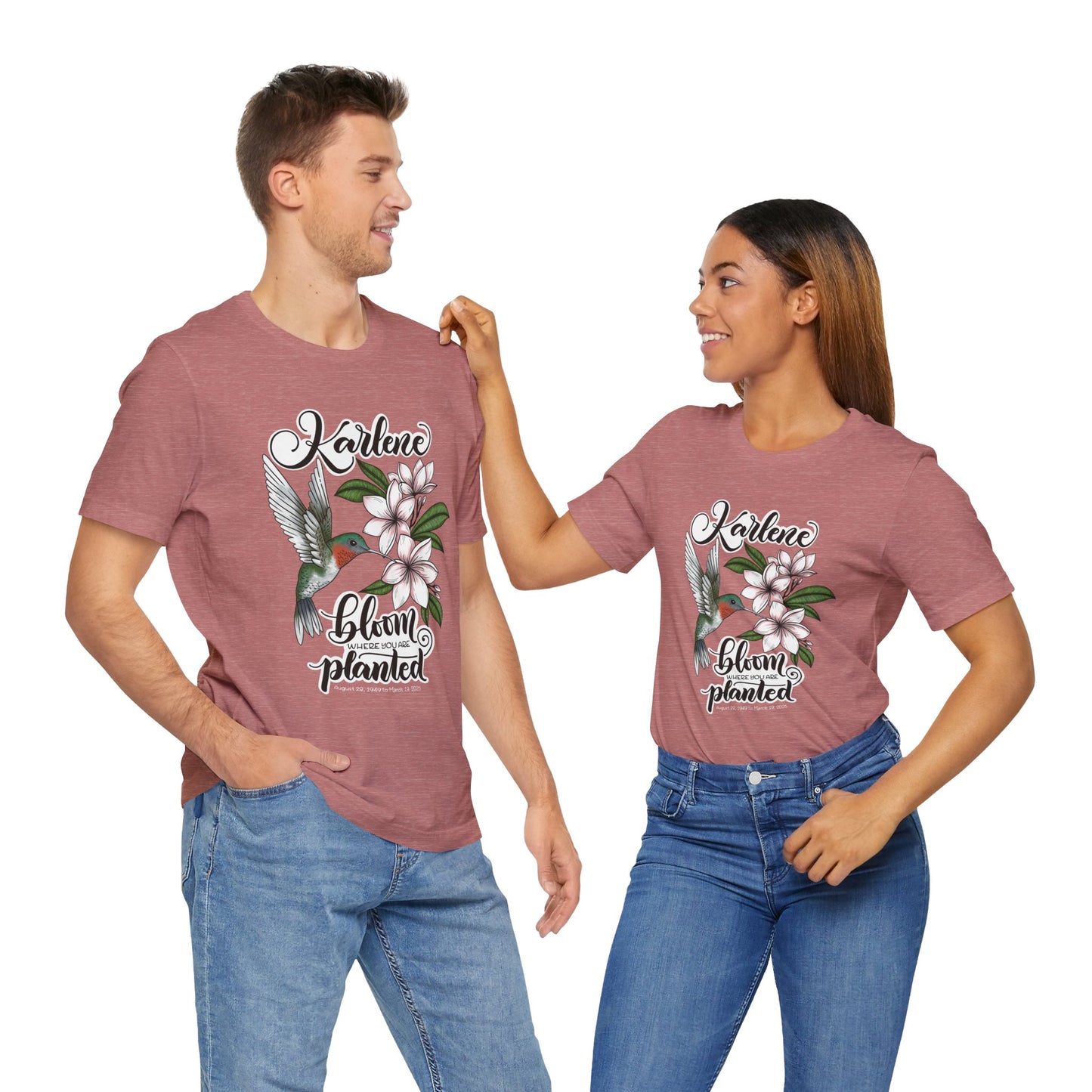 In honor of Karlene - Unisex Jersey Short Sleeve Tee