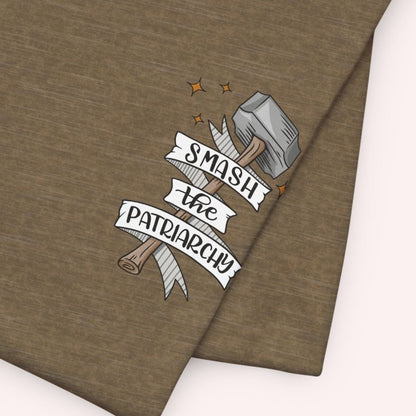 Smash the Patriarchy - Feminist - Woman Empowerment Jersey Tee
