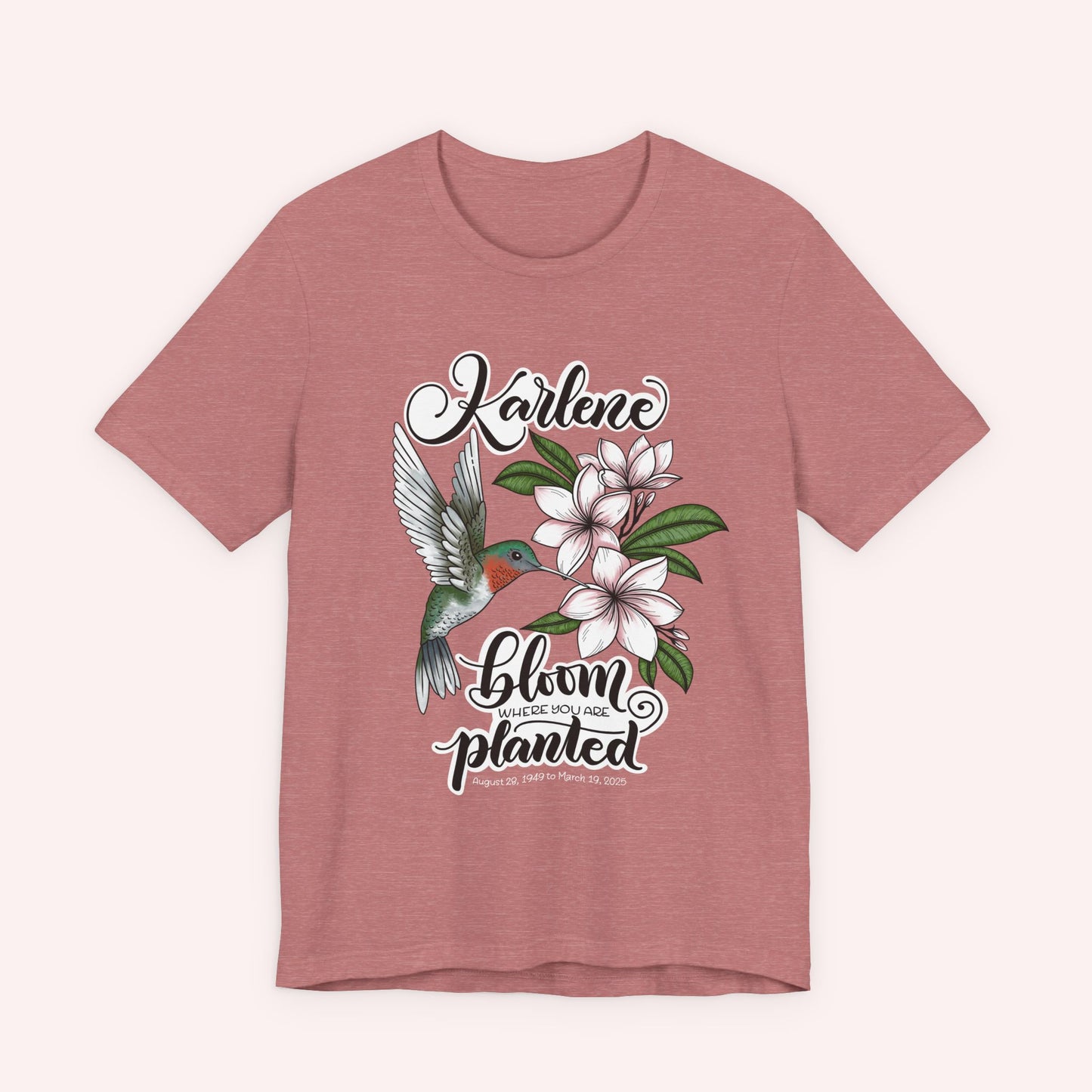 In honor of Karlene - Unisex Jersey Short Sleeve Tee