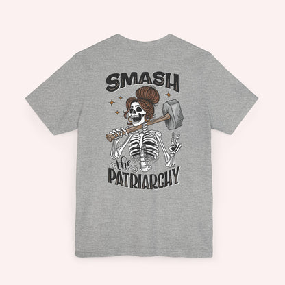 Smash the Patriarchy - Feminist - Woman Empowerment Jersey Tee