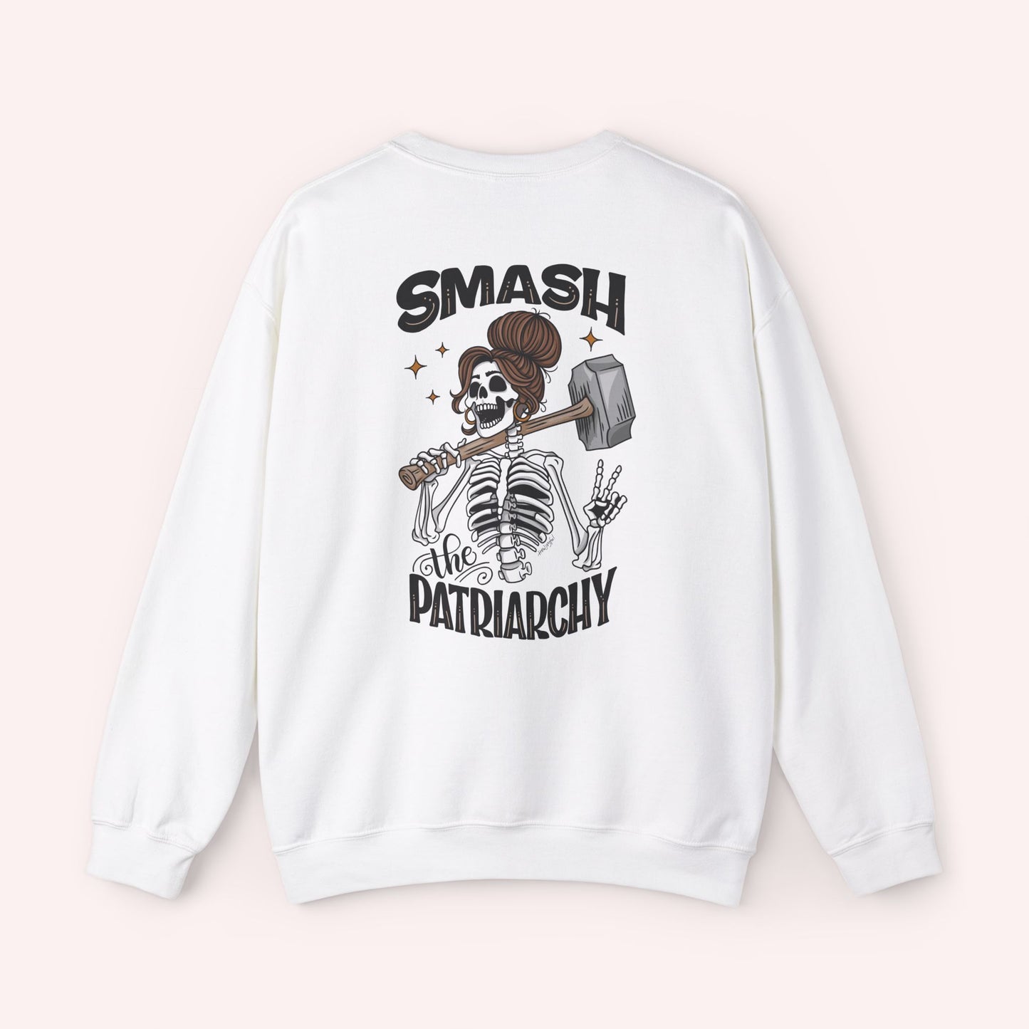 Smash the Patriarchy - Feminist - Unisex Crewneck Sweatshirt