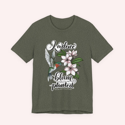 In honor of Karlene - Unisex Jersey Short Sleeve Tee